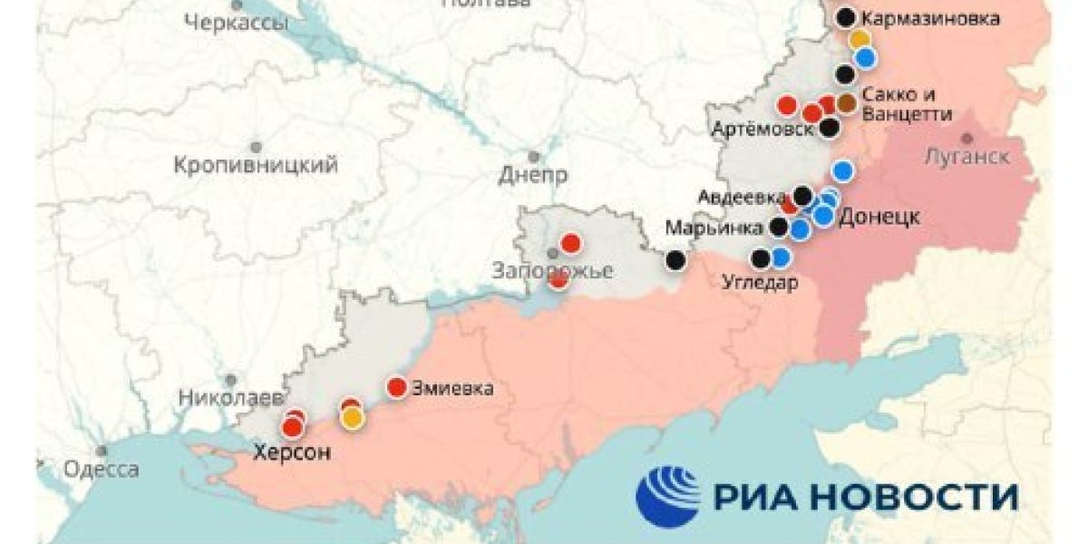 Карта границы украины и россии на сегодняшний