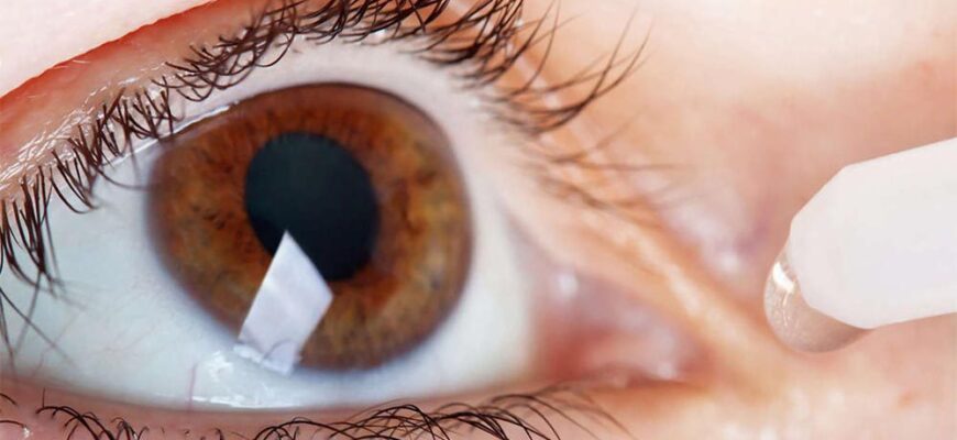 Учёные разработали контактные линзы, которые помогают предотвратить синдром сухого глаза