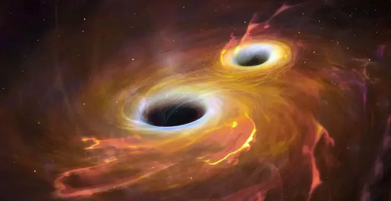 Новая космическая модель покажет, что находится внутри сталкивающихся черных дыр