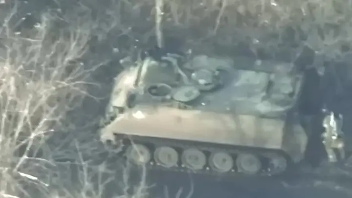 Спецназ ВС РФ уничтожил украинские БТР с пехотой и ДРГ ВСУ