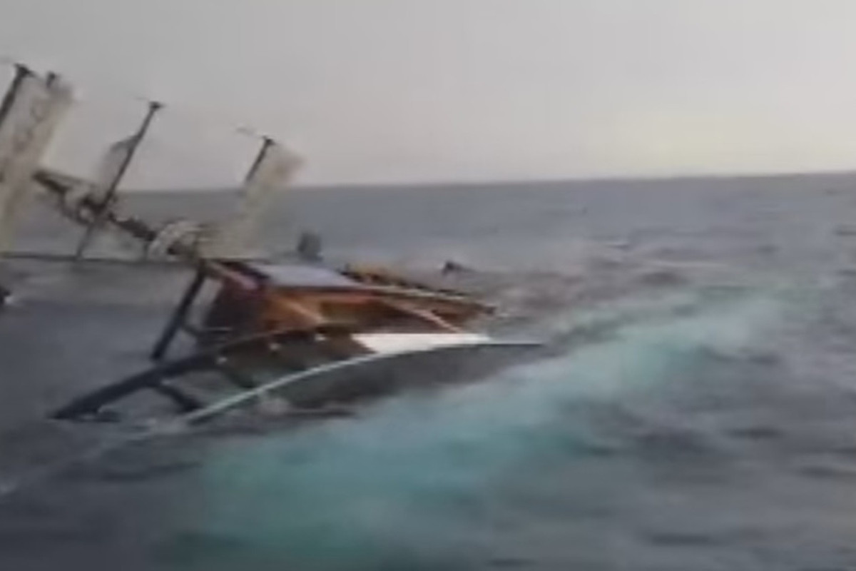 ТАСС: Следовавшее на Украину судно затонуло у берегов Турции