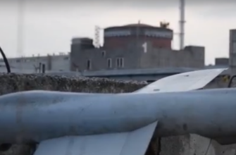 военные РФ сбили украинский БПЛА Warmate на территории вблизи Запорожской АЭС