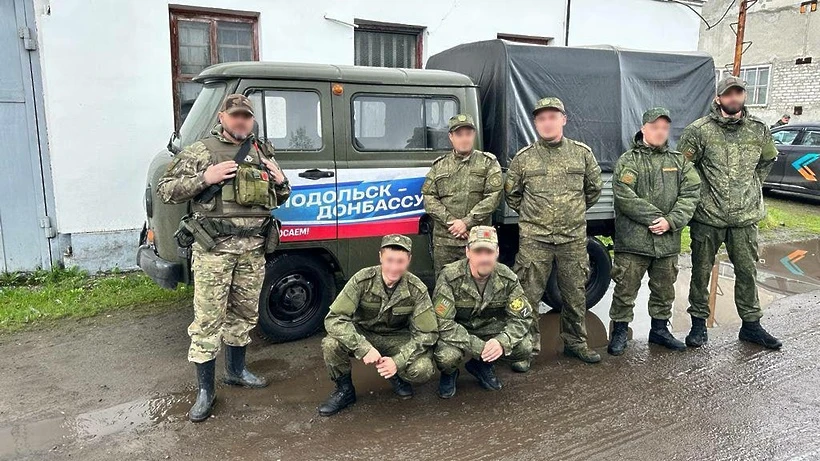 Глава Подольска встретился с участниками СВО и передал гуманитарку на фронт
