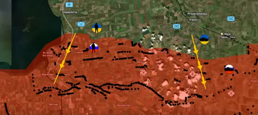 Генштаб Украины умолчал о ситуации на Запорожском направлении в сводке новостей