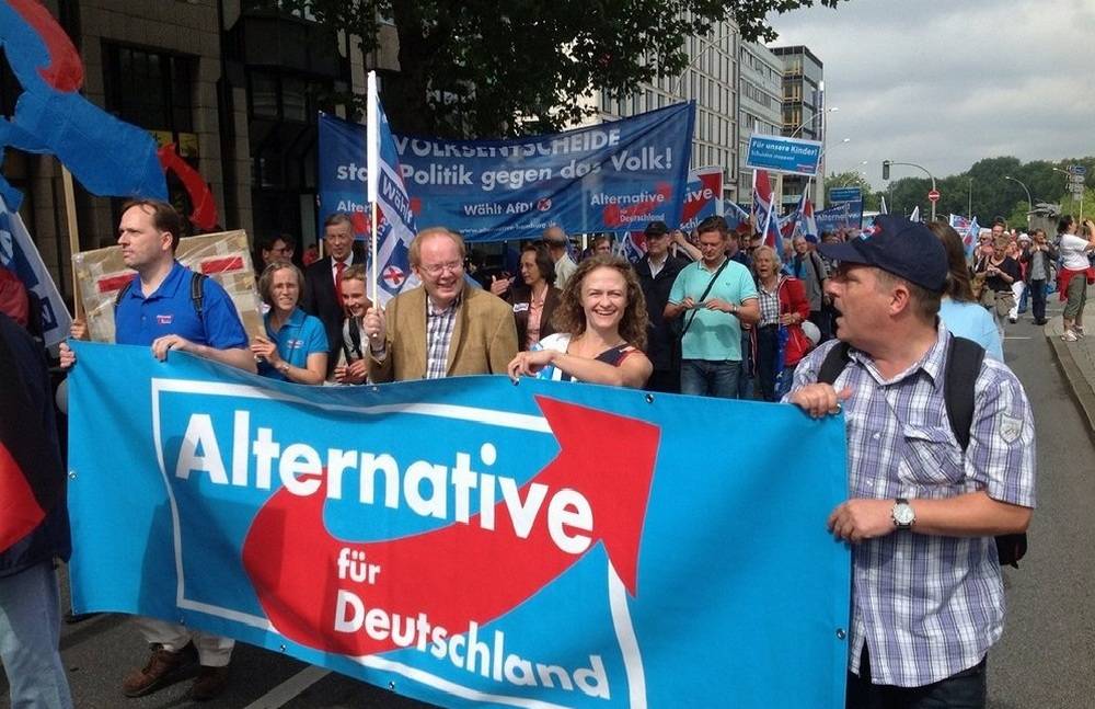 Рейтинг консервативной партии «Альтернатива для Германии» вырос до 22%