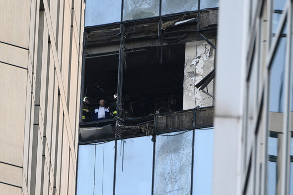 РБК: очевидцы рассказали об очередной атаке БПЛА на «Москва-Сити»