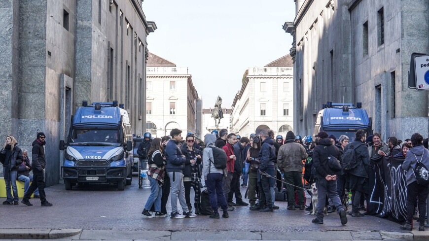 Общенациональную забастовку проводят работники общественного транспорта Италии