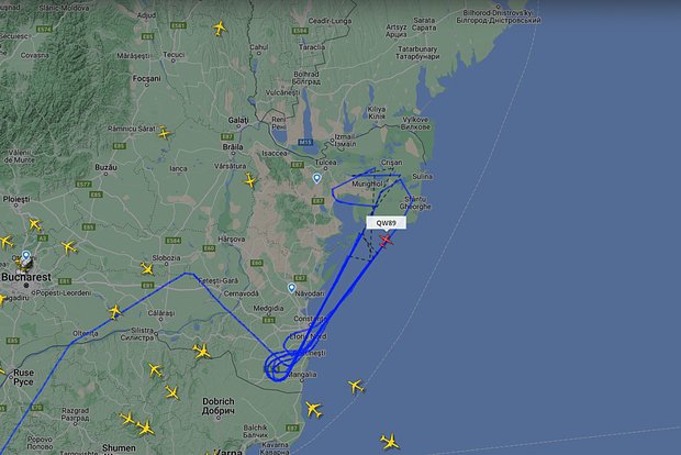 Самолет ВВС США был в 300 метрах от Крыма на фоне попытки ракетного удара ВСУ