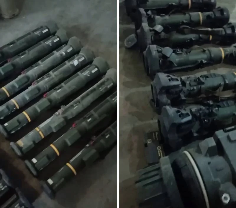 ХАМАС показал арсенал противотанковых средств, включая британские NLAW