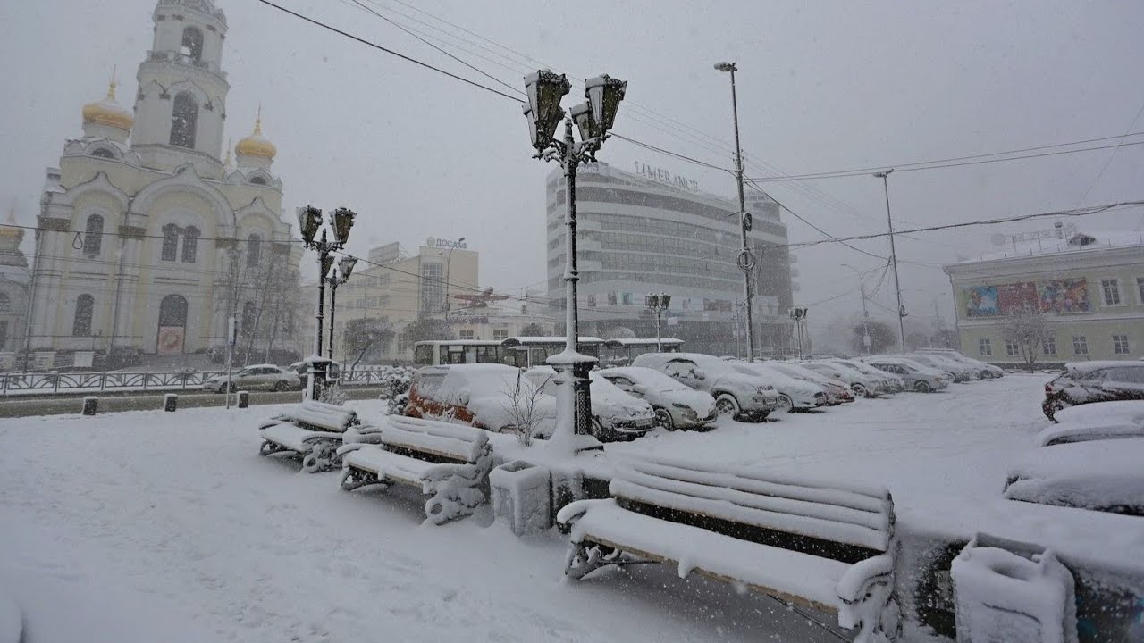 «Е1»: стало известно, когда в Екатеринбурге будет первый настоящий снегопад