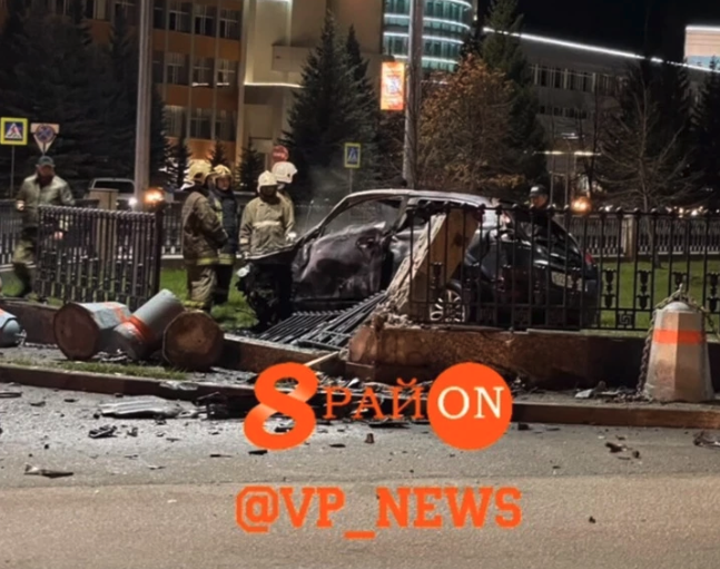 «Сел пьяным за руль»: стало известно об аварии с загоревшимся авто на Урале