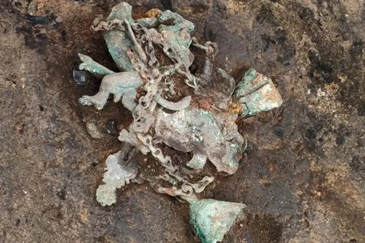 На раскопках римского города нашли «волшебный» пенис с колокольчиком