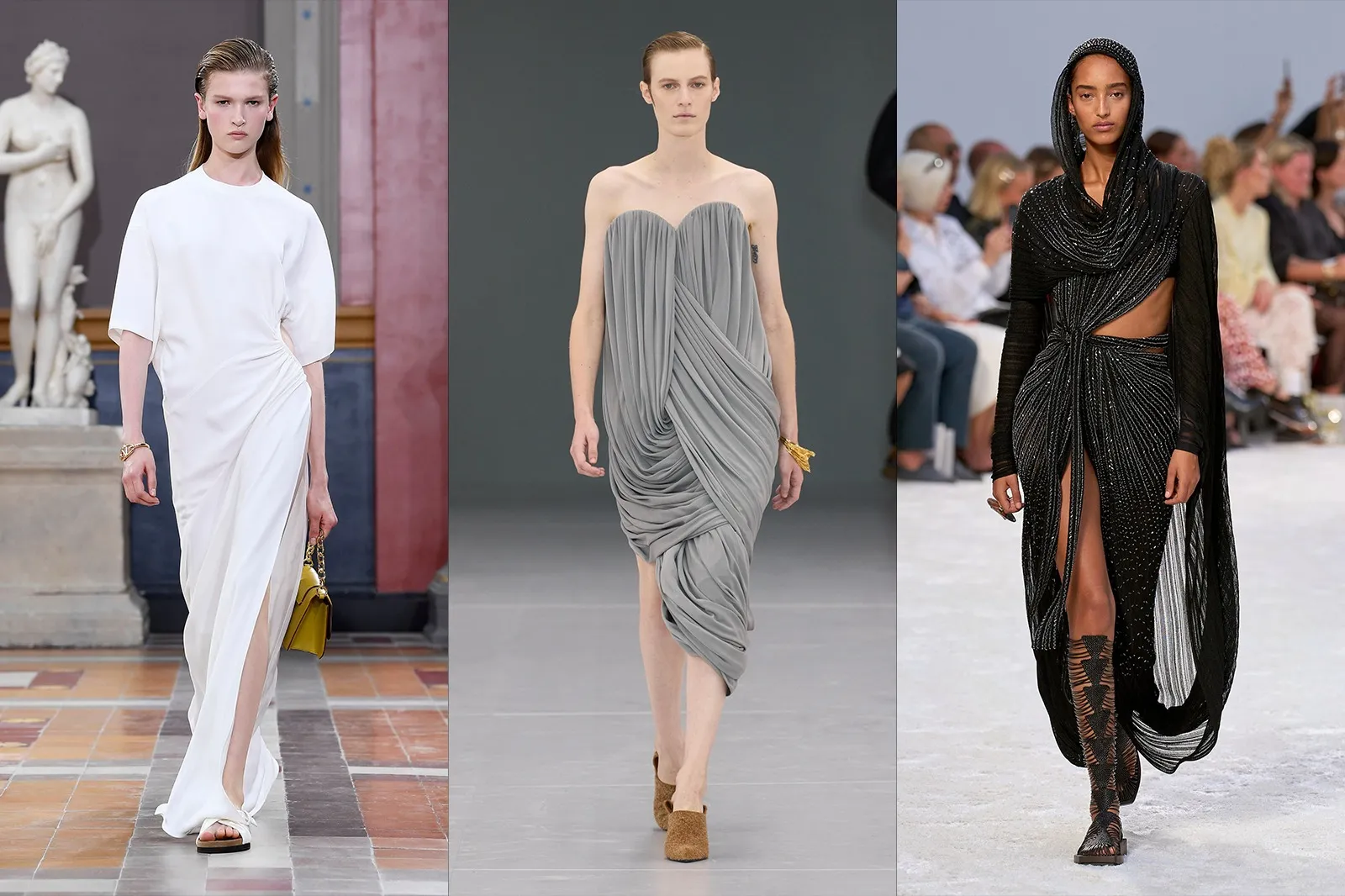 Vogue France: стилисты рассказали, какие платья станут трендом 2024 года