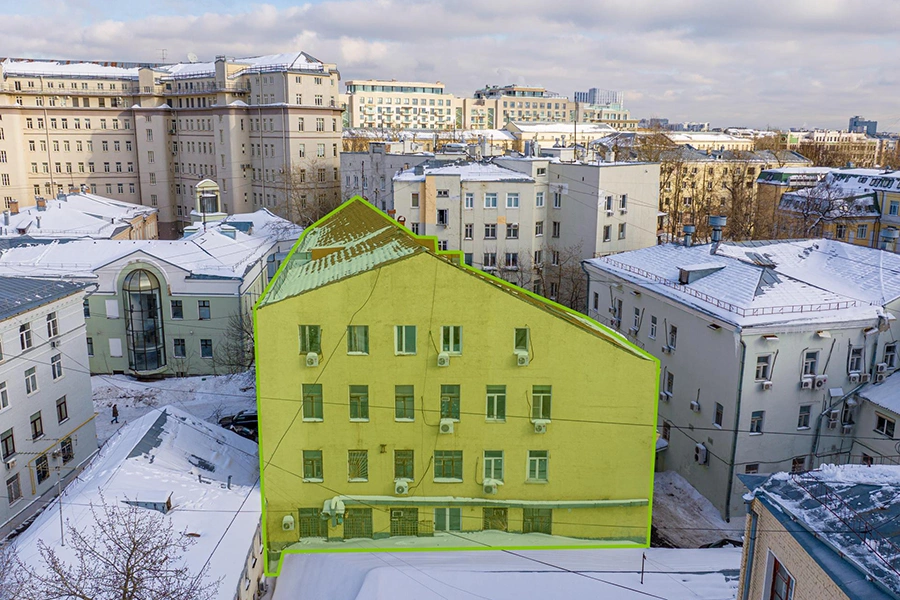 Госкомпания «Дом.РФ» выставит на торги здание XIX века в центре Москвы