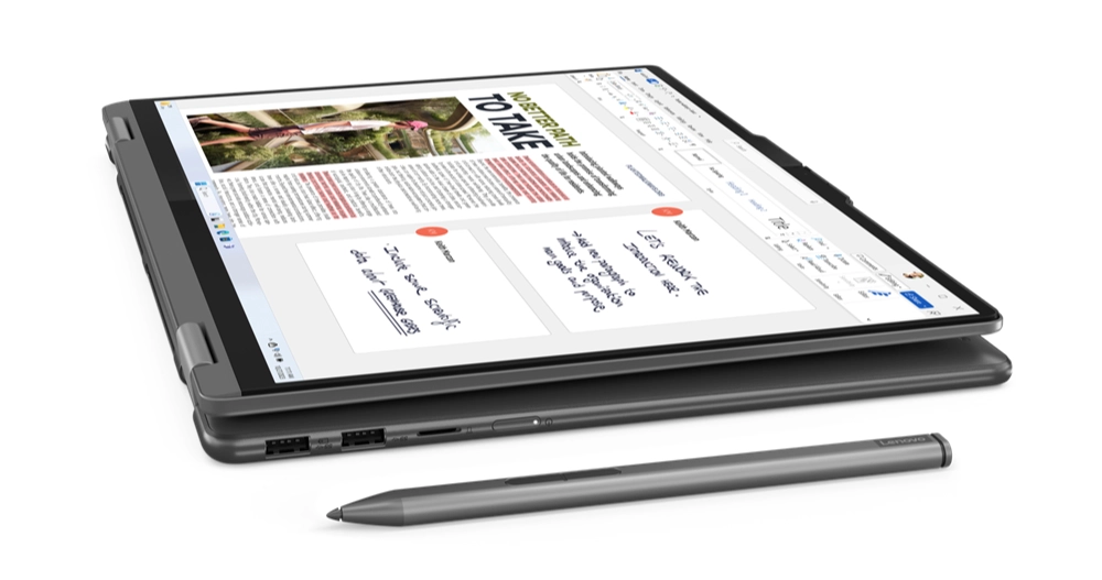 Lenovo выпустит семь новых ноутбуков YOGA 2024 с ИИ в апреле