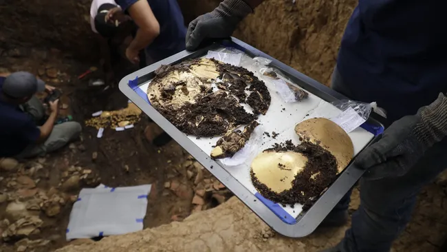 В Панаме нашли древнюю гробницу с золотом и сокровищами
