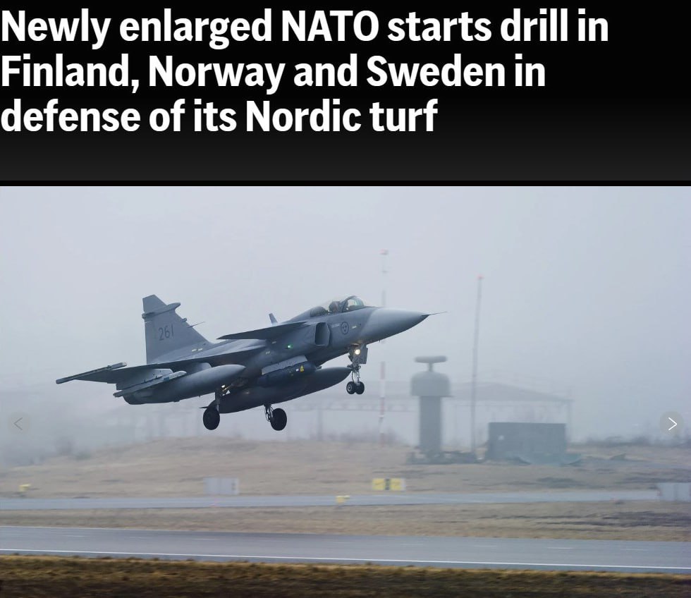 НАТО впервые проводит военные учения на территории Финляндии вблизи границ РФ