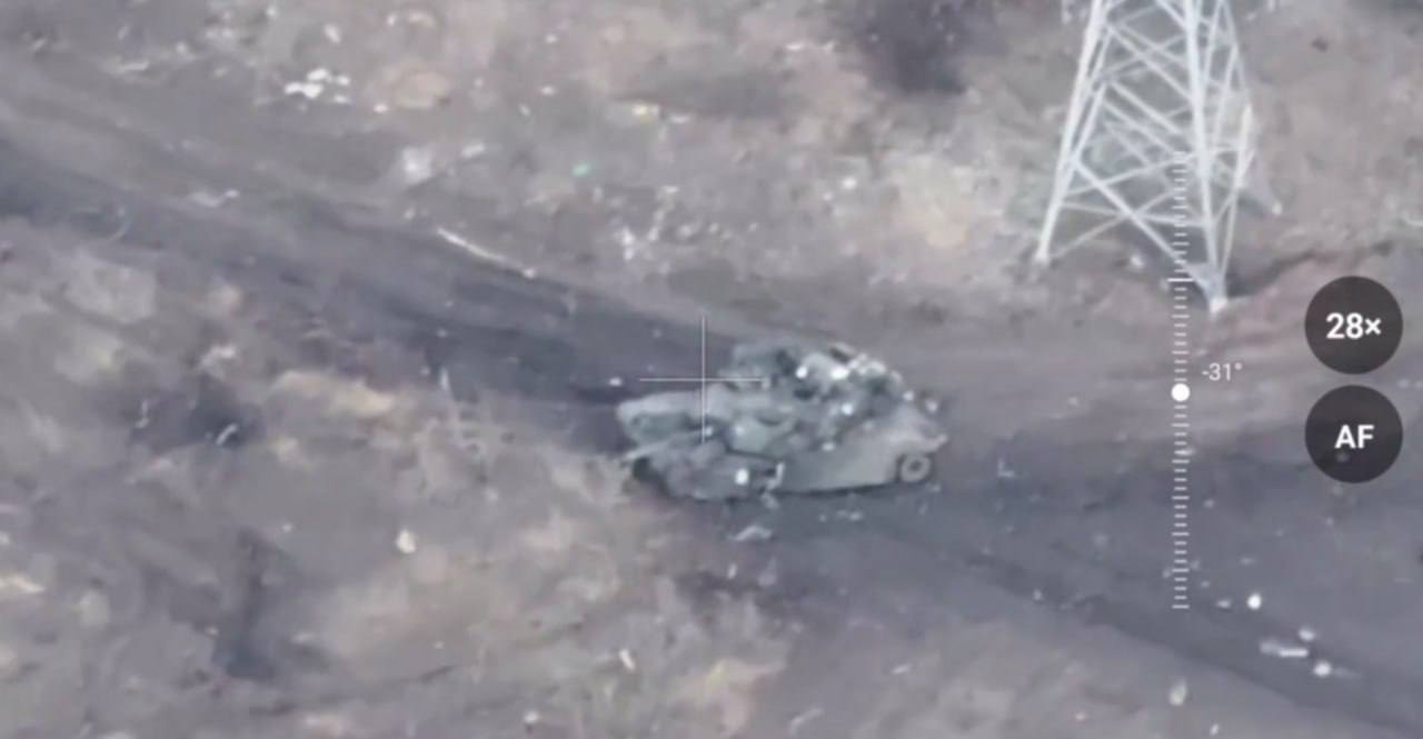 Российские военные спецназа уничтожили под Авдеевкой третий по счету Abrams