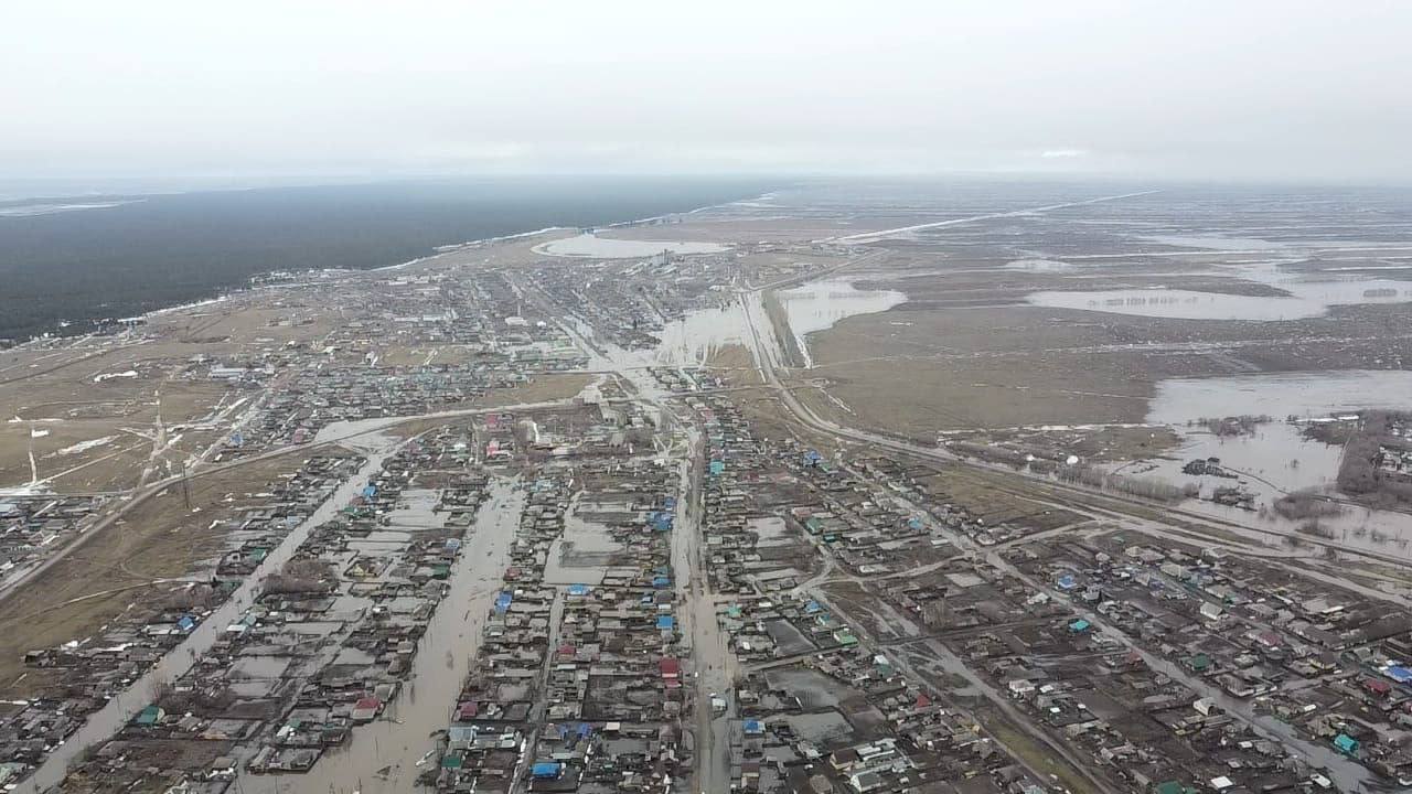 Алтайский край затопило из-за резкого потепления