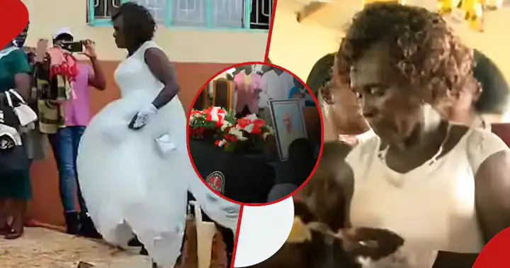 Tuko: В Кении женщина сыграла свадьбу и провела похороны мужа одновременно