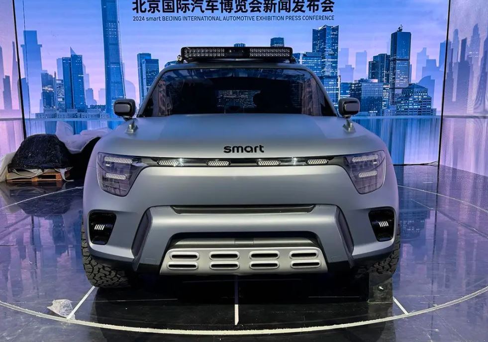 Концепт-кроссовер Smart №5 замечен на Пекинском автосалоне: фото