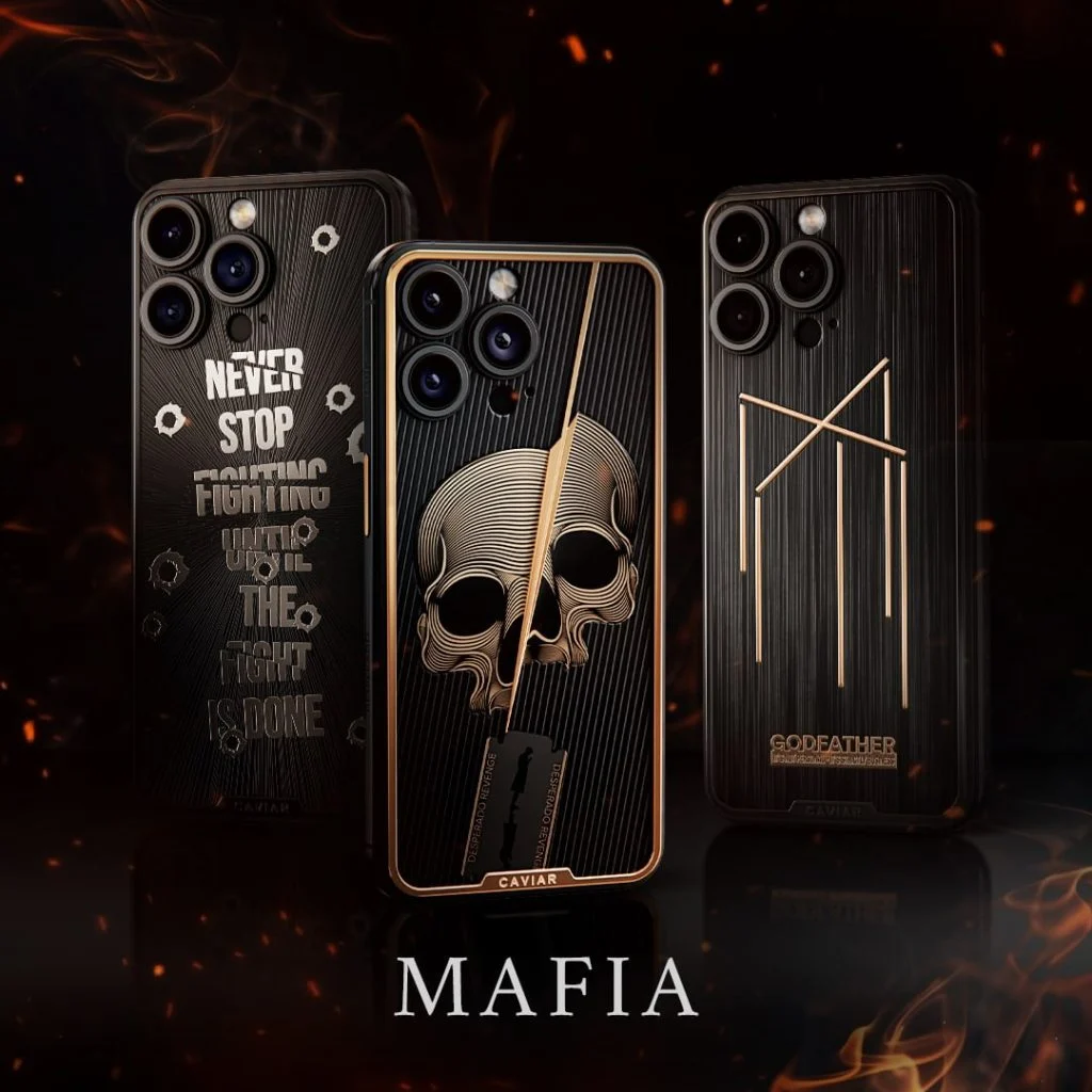 Caviar представила новую коллекцию iPhone 15 Pro, вдохновленную фильмами о мафии