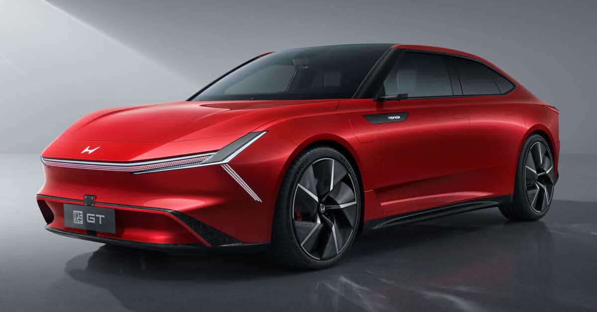 Honda представила новую серию электромобилей для Китая под названием Ye