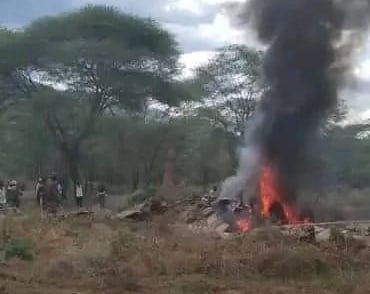В Кении разбился военный вертолет, погибли пять человек, еще трое пострадали