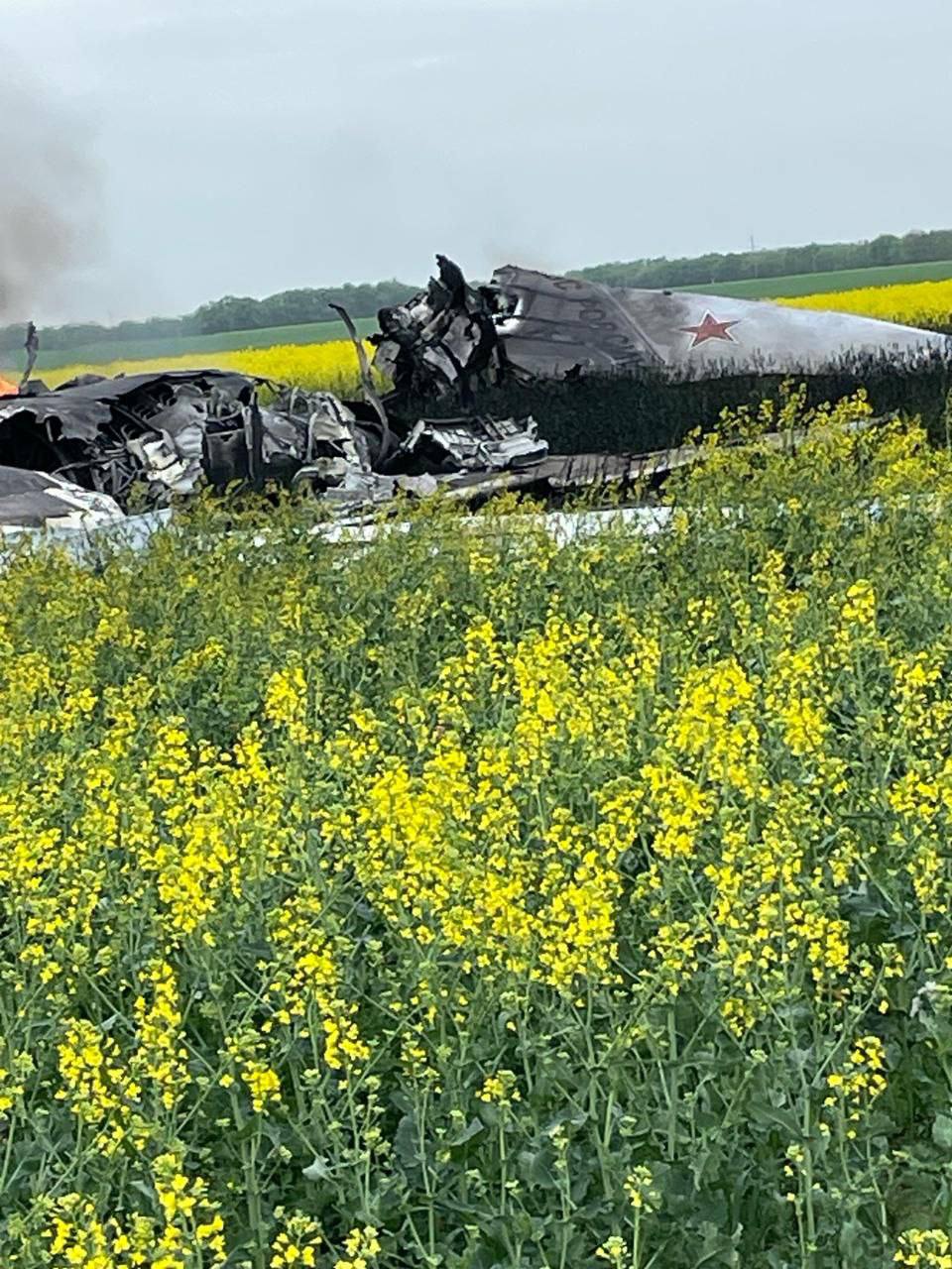 Военный самолет Ту22М3 потерпел крушение в Ставропольском крае