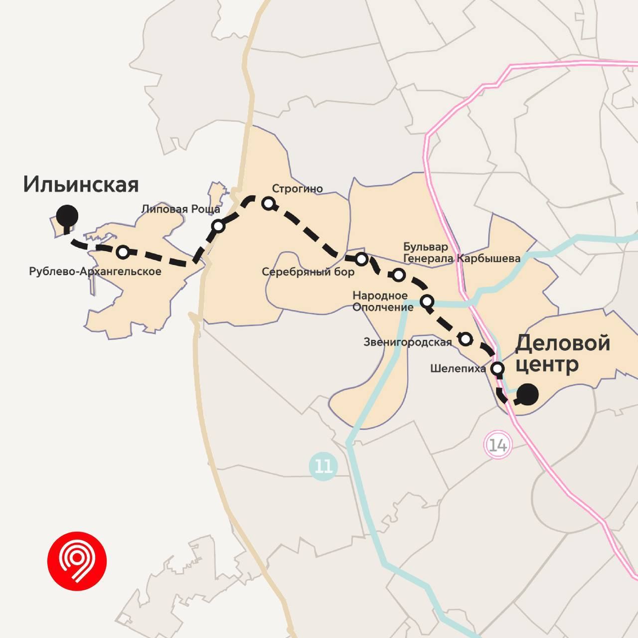 В Москве появится новая ветка метро — Рублево-Архангельская линия